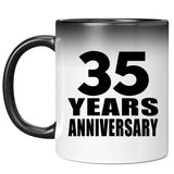 35th Anniversary 35 Years - 11 Oz Color Changing Mug