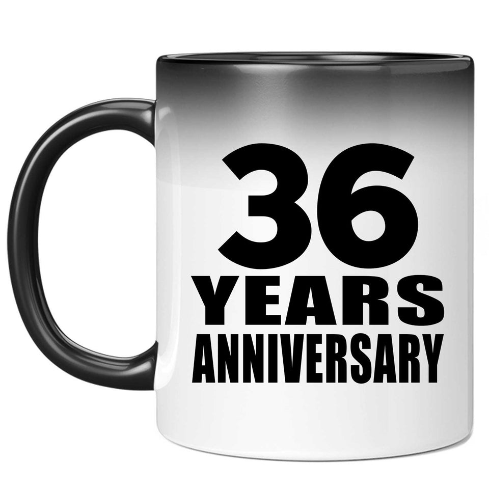 36th Anniversary 36 Years - 11 Oz Color Changing Mug