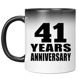 41st Anniversary 41 Years - 11 Oz Color Changing Mug