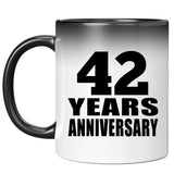 42nd Anniversary 42 Years - 11 Oz Color Changing Mug