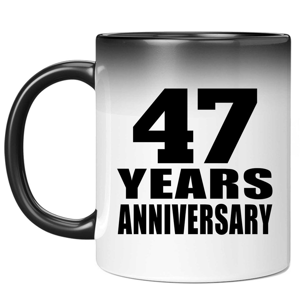 47th Anniversary 47 Years - 11 Oz Color Changing Mug