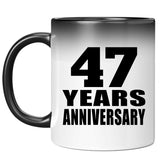 47th Anniversary 47 Years - 11 Oz Color Changing Mug