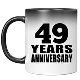 49th Anniversary 49 Years - 11 Oz Color Changing Mug