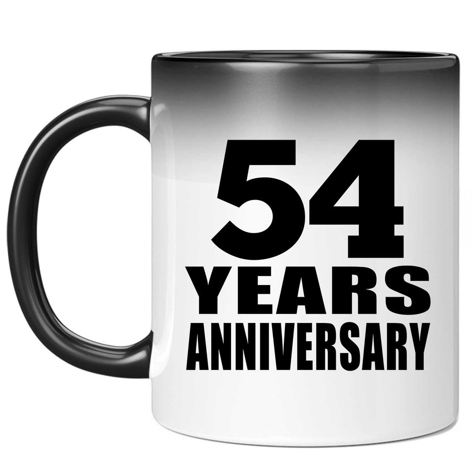 54th Anniversary 54 Years - 11 Oz Color Changing Mug