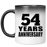 54th Anniversary 54 Years - 11 Oz Color Changing Mug