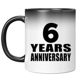 6th Anniversary 6 Years - 11 Oz Color Changing Mug