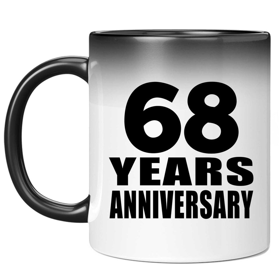 68th Anniversary 68 Years - 11 Oz Color Changing Mug