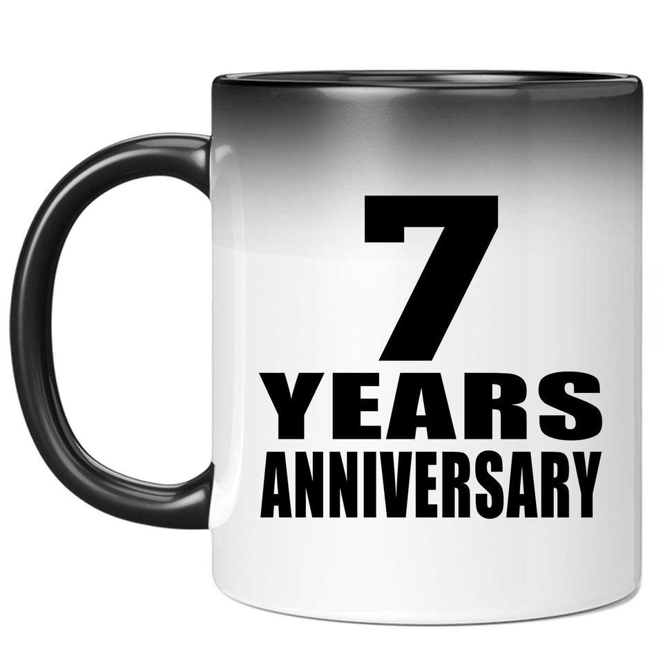 7th Anniversary 7 Years - 11 Oz Color Changing Mug