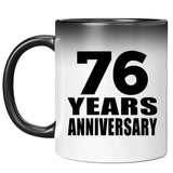 76th Anniversary 76 Years - 11 Oz Color Changing Mug
