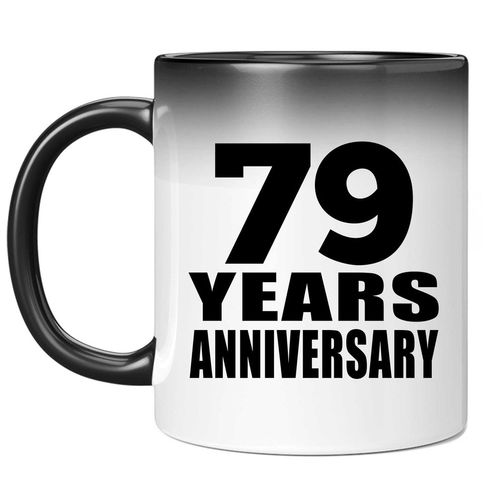 79th Anniversary 79 Years - 11 Oz Color Changing Mug