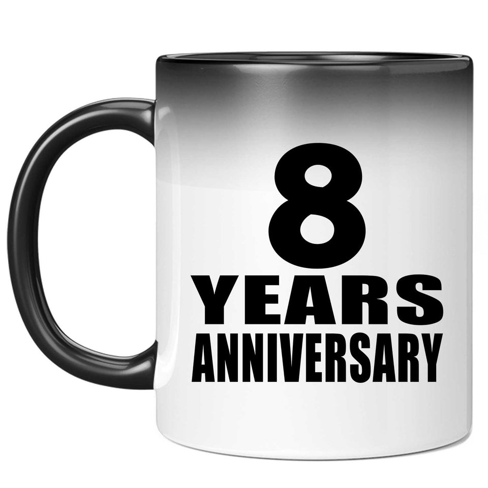 8th Anniversary 8 Years - 11 Oz Color Changing Mug