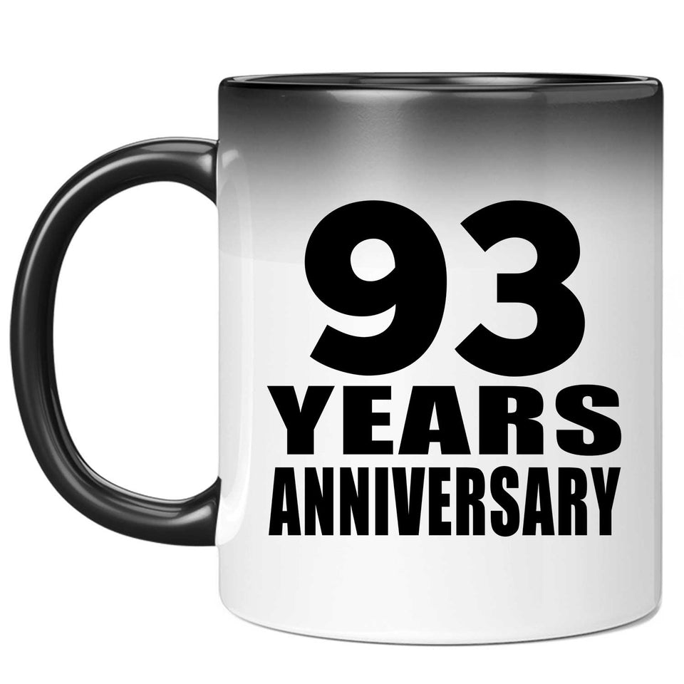 93rd Anniversary 93 Years - 11 Oz Color Changing Mug