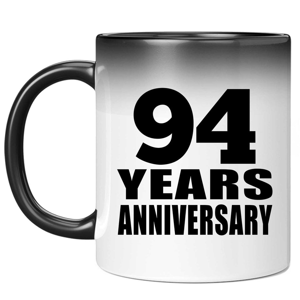 94th Anniversary 94 Years - 11 Oz Color Changing Mug
