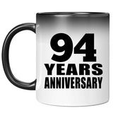 94th Anniversary 94 Years - 11 Oz Color Changing Mug