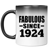 100th Birthday Fabulous Since 1924 - 11 Oz Color Changing Mug