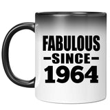 60th Birthday Fabulous Since 1964 - 11 Oz Color Changing Mug