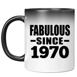 54th Birthday Fabulous Since 1970 - 11 Oz Color Changing Mug