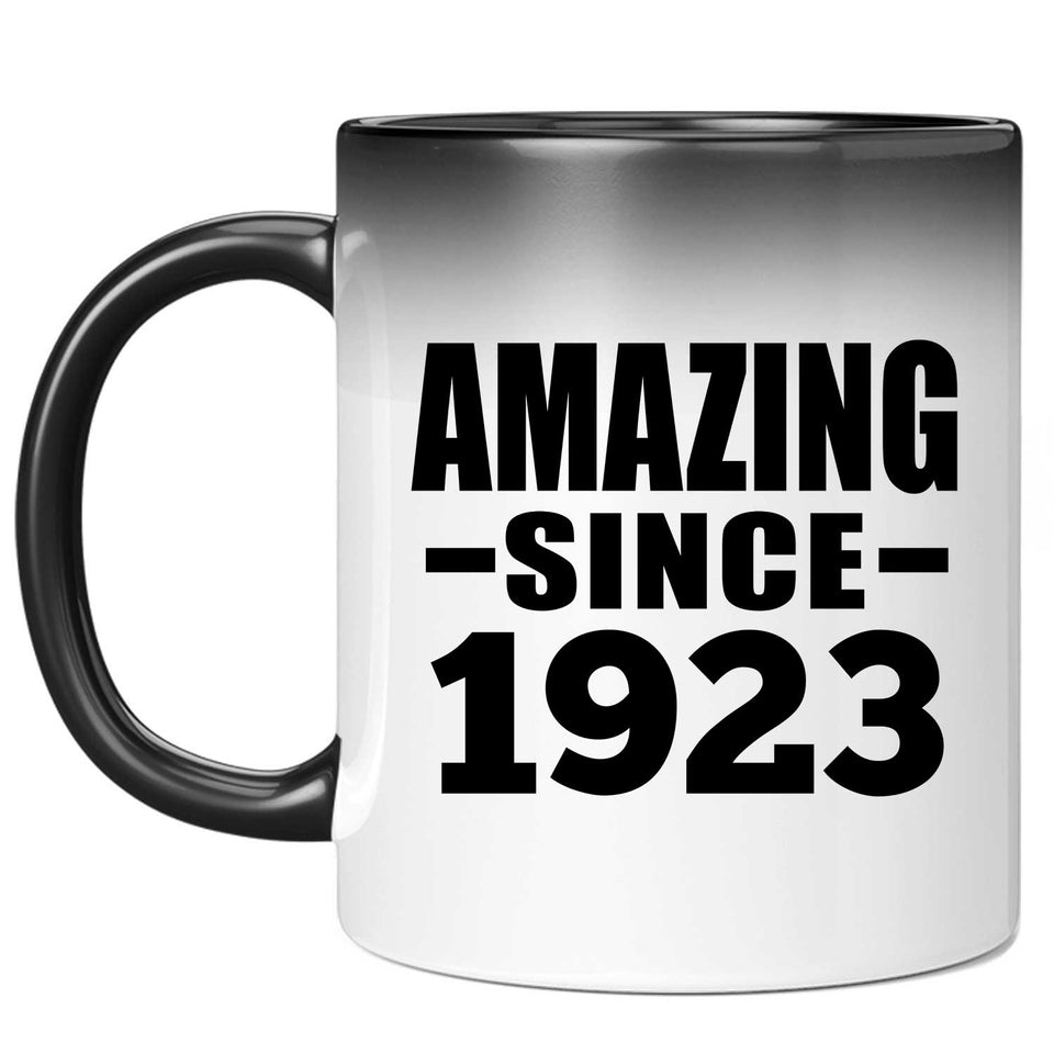 101st Birthday Amazing Since 1923 - 11 Oz Color Changing Mug