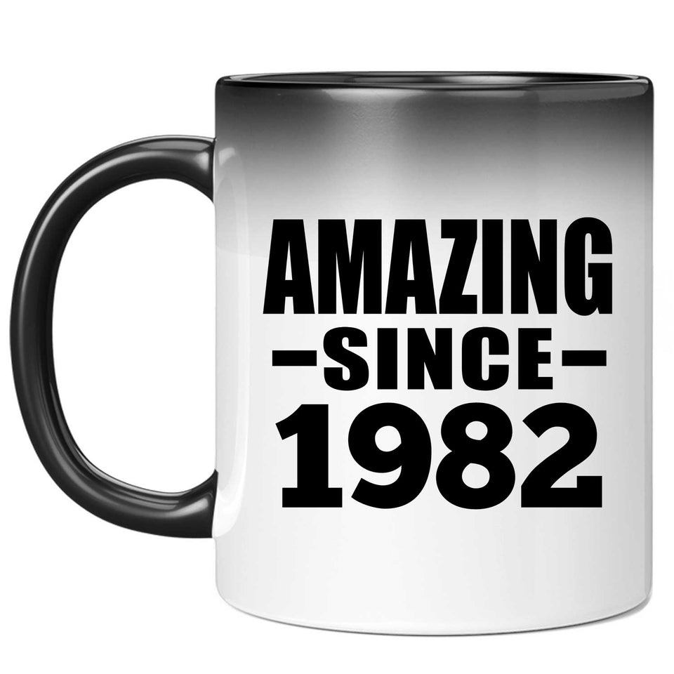 42nd Birthday Amazing Since 1982 - 11 Oz Color Changing Mug