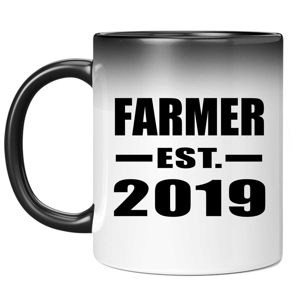 Farmer Established EST. 2019 - 11oz Color Changing Mug