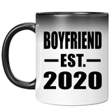 Boyfriend Established EST. 2020 - 11oz Color Changing Mug
