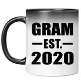 Gram Established EST. 2020 - 11oz Color Changing Mug