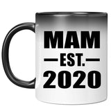 Mam Established EST. 2020 - 11oz Color Changing Mug
