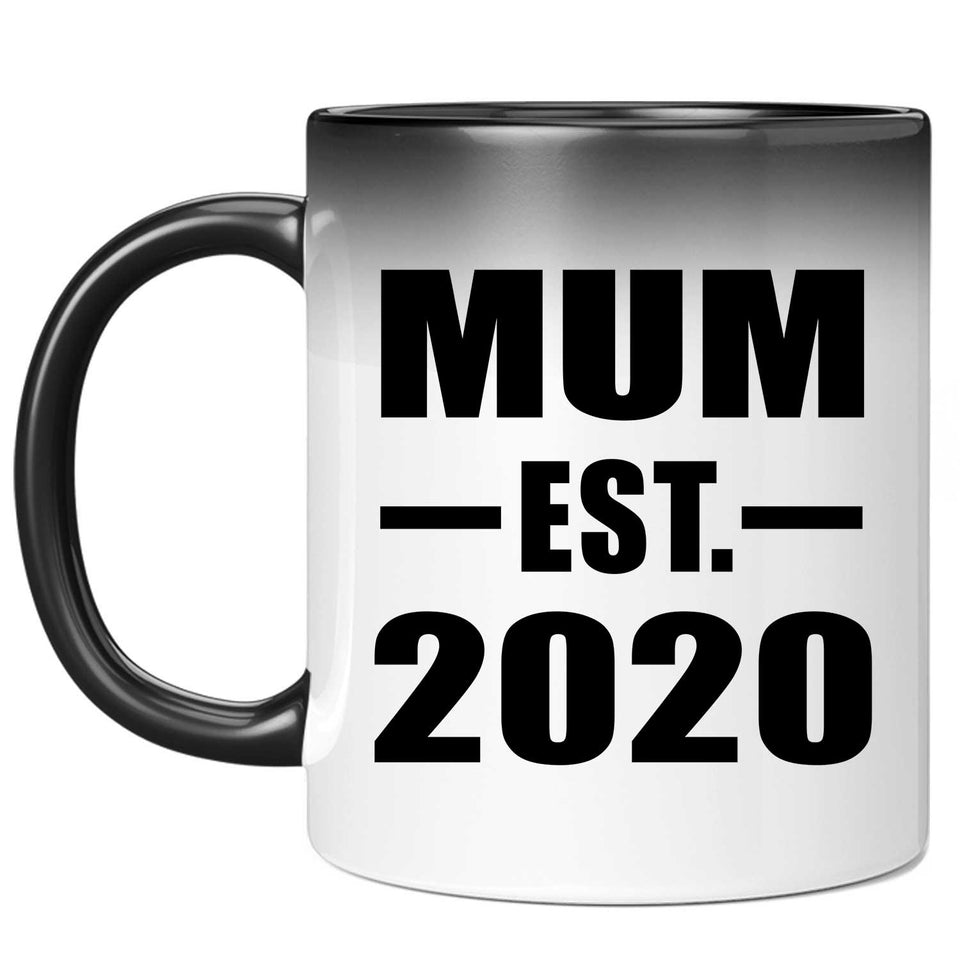Mum Established EST. 2020 - 11oz Color Changing Mug