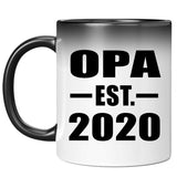 Opa Established EST. 2020 - 11oz Color Changing Mug