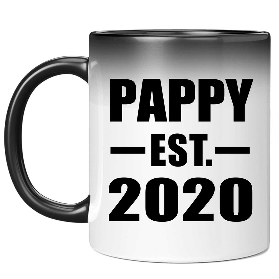 Pappy Established EST. 2020 - 11oz Color Changing Mug