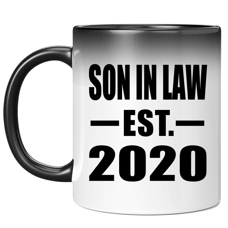 Son In Law Established EST. 2020 - 11oz Color Changing Mug
