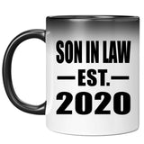 Son In Law Established EST. 2020 - 11oz Color Changing Mug