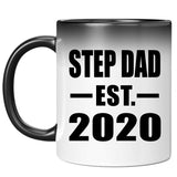 Step Dad Established EST. 2020 - 11oz Color Changing Mug