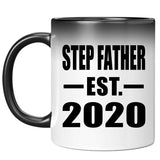 Step Father Established EST. 2020 - 11oz Color Changing Mug