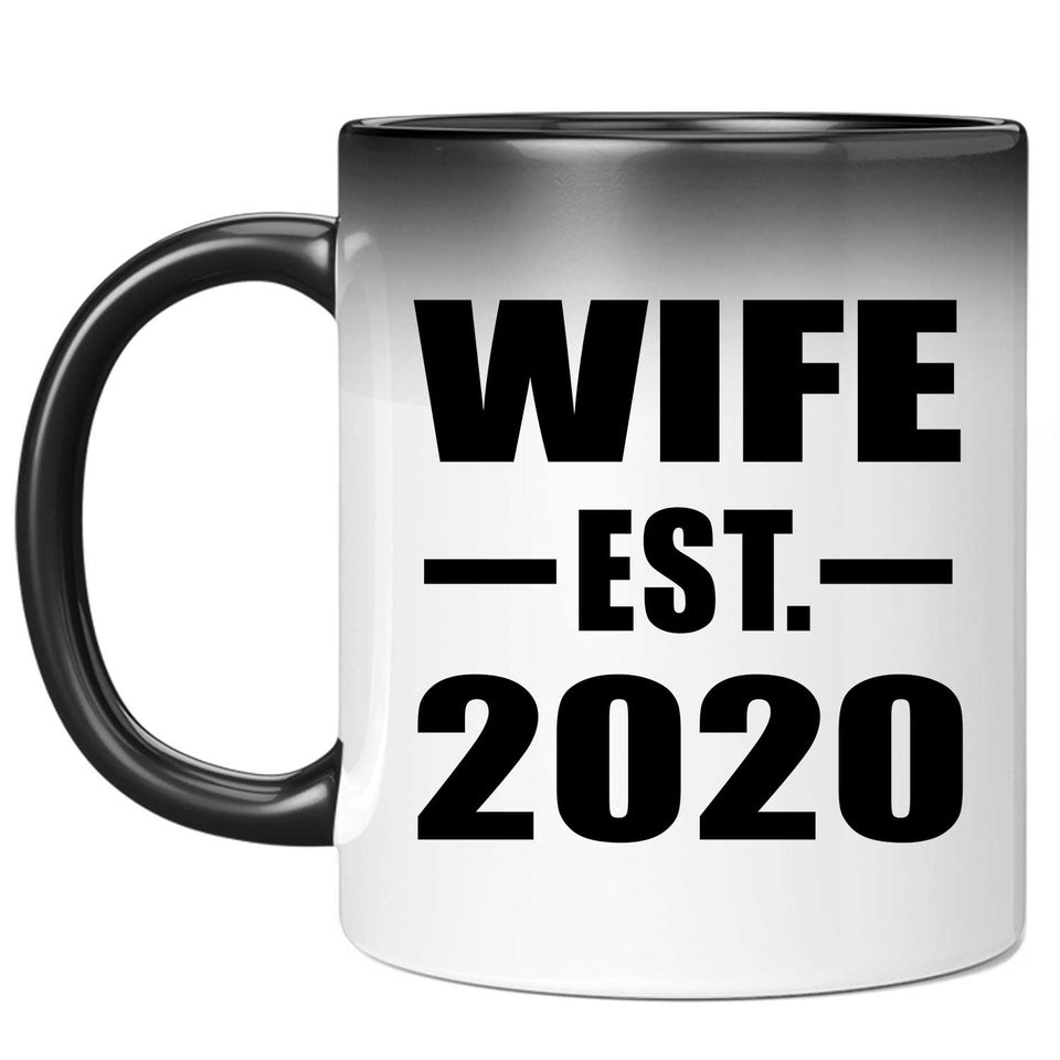 Wife Established EST. 2020 - 11oz Color Changing Mug