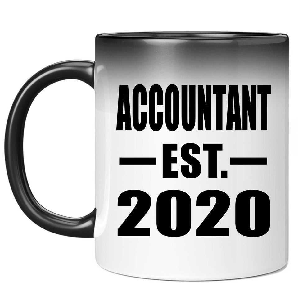 Accountant Established EST. 2020 - 11oz Color Changing Mug