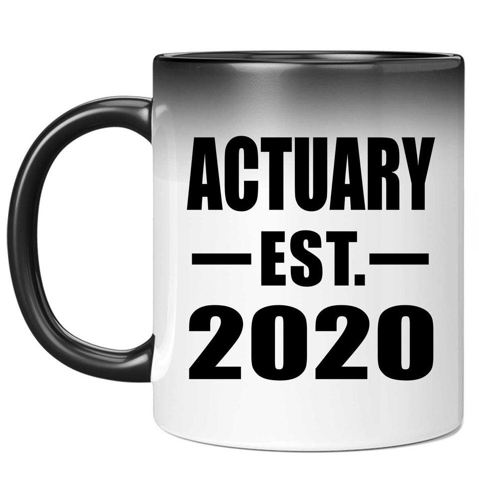 Actuary Established EST. 2020 - 11oz Color Changing Mug