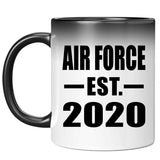 Air Force Established EST. 2020 - 11oz Color Changing Mug