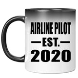 Airline Pilot Established EST. 2020 - 11oz Color Changing Mug