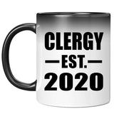 Clergy Established EST. 2020 - 11oz Color Changing Mug