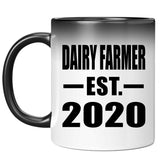 Dairy Farmer Established EST. 2020 - 11oz Color Changing Mug
