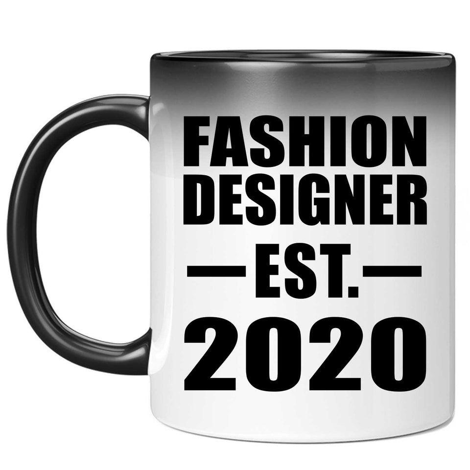 Fashion Designer Established EST. 2020 - 11oz Color Changing Mug