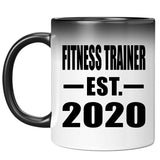 Fitness Trainer Established EST. 2020 - 11oz Color Changing Mug