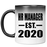 HR Manager Established EST. 2020 - 11oz Color Changing Mug