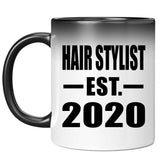 Hair Stylist Established EST. 2020 - 11oz Color Changing Mug