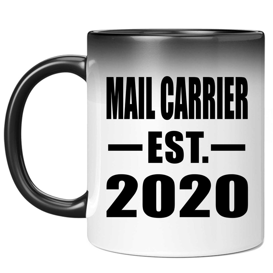 Mail Carrier Established EST. 2020 - 11oz Color Changing Mug