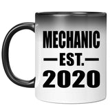 Mechanic Established EST. 2020 - 11oz Color Changing Mug