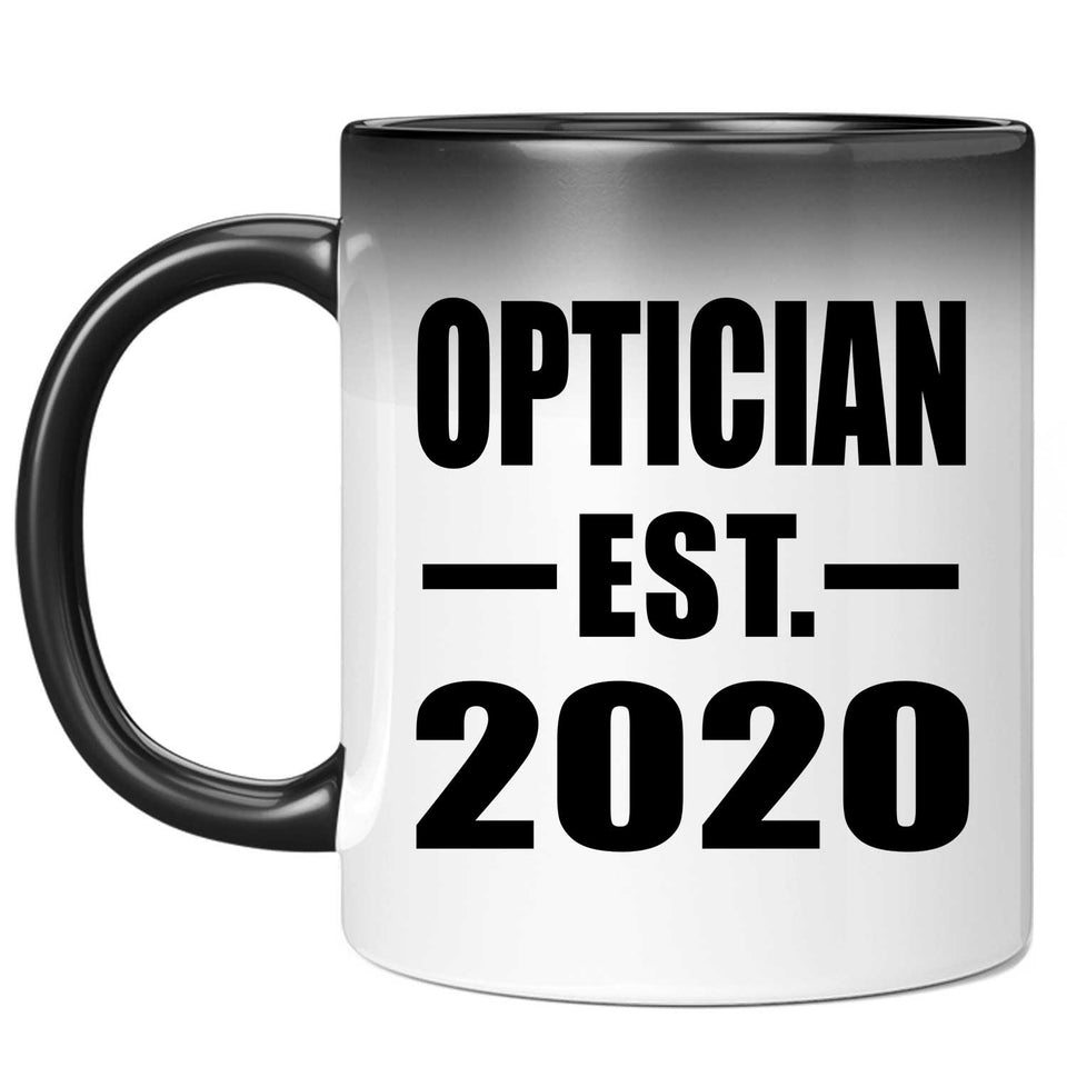 Optician Established EST. 2020 - 11oz Color Changing Mug