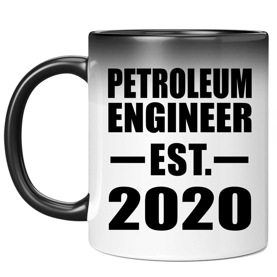 Petroleum Engineer Established EST. 2020 - 11oz Color Changing Mug