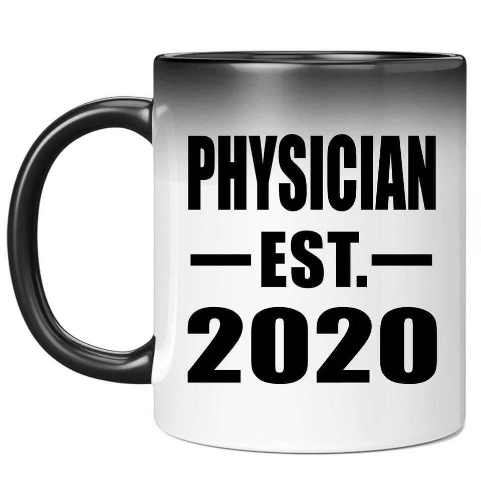Physician Established EST. 2020 - 11oz Color Changing Mug